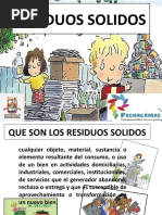 Manejo de Residuos Sólidos para Niños | PDF | Residuos | Reciclaje