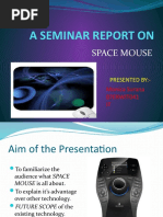 Download A SEMINAR REPORT ON SPACE MOUSE by Monica Surana SN53175451 doc pdf