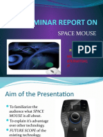 A Seminar Report On Space Mouse