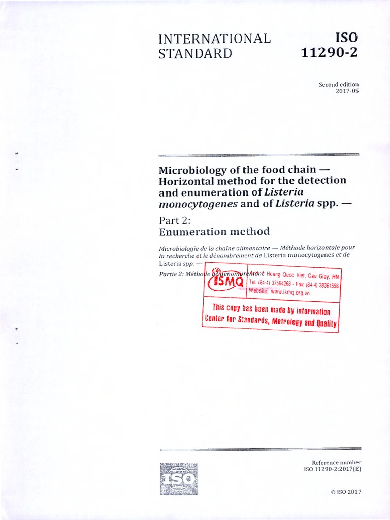 Iso 11290-2-2017 | PDF