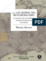 Brown-En Las Ruinas Del Neoliberalismo (1)