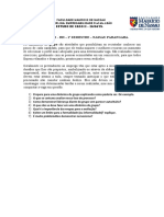 ESTUDO DE CASO II - RH - PARANGABA 1o SEMESTRE