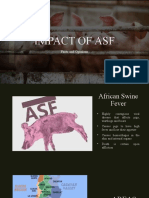Impact of Asf: Facts and Opinions