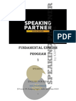 Speaking Partner Module English For Kids