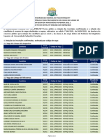 Confirmação Das Inscricões - 2021.2 - Por BANCA