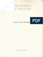 A propósito de Deleuze - José Luis Pardo