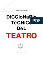 Diccionario Técnico Del Teatro