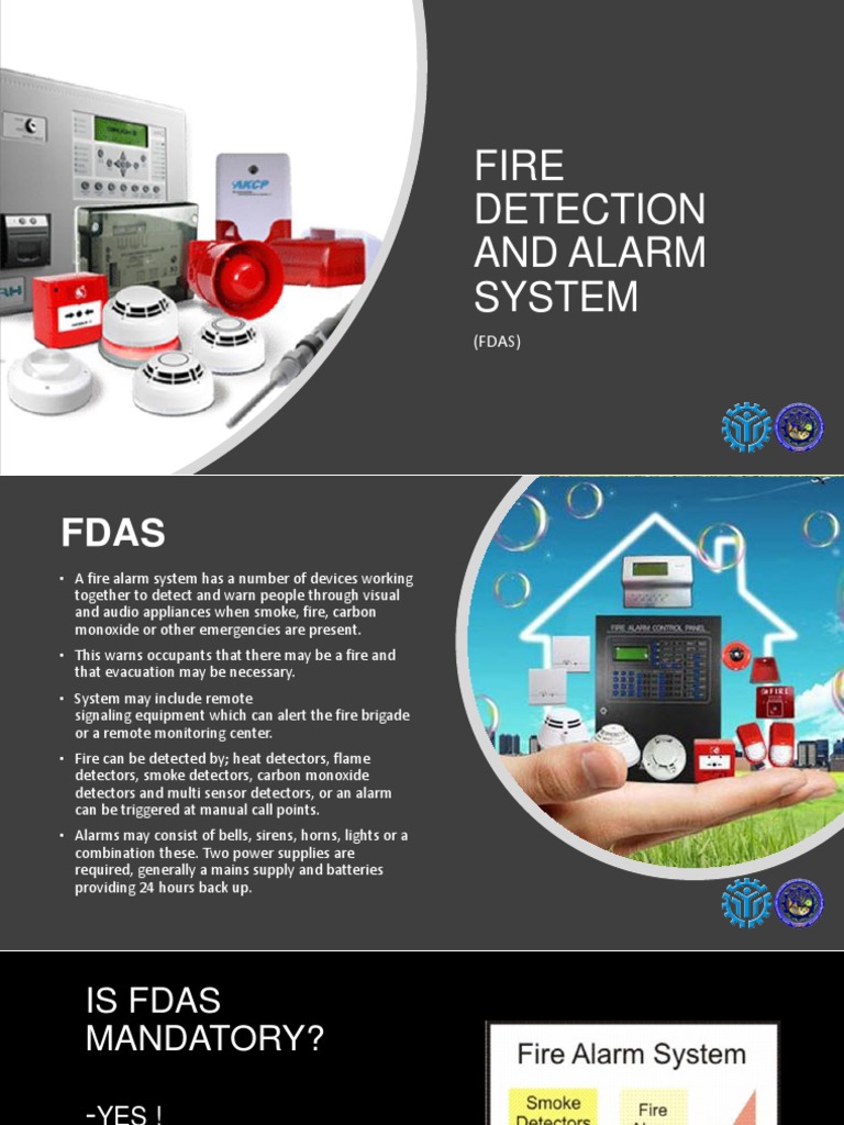 Fire Detection and Alarm System Overview | PDF | Security Alarm | Equipment