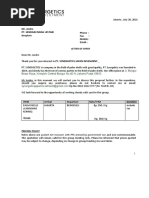 Contoh Quotation Letter PKS