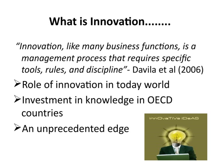 The Role of Innovation in Business | PDF | Business