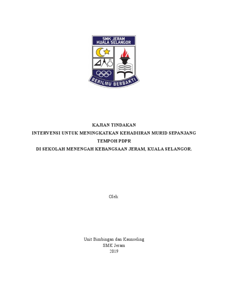 Kajian Tindakan Pdpr Pdf