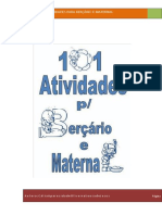 Apostila 101 Atividades para Berçario e Mat Ernal