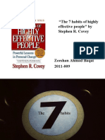 "The 7 Habits of Highly: Effective People" by Stephen R. Covey