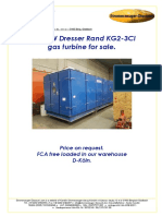 1043 KW Dresser Rand KG2-3CI Gas Turbine