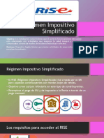 Régimen Impositivo Simplificado