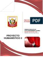 Proyecto 2 Humanistico Primero de Bachil