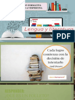 Lengua y Literatura Diapositaivas Clases