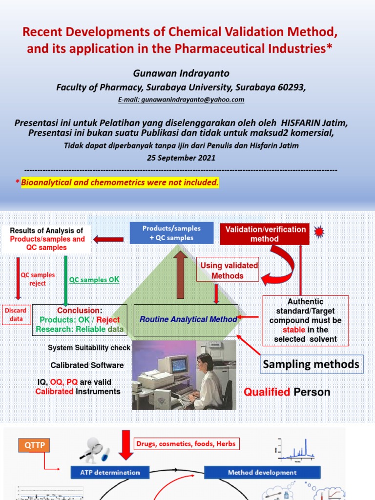Materi Prof Gunawan Method Validation Hisfarin 1 Pdf Accuracy