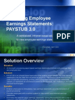 Managing Employee Earnings Statements: Paystub 3.0