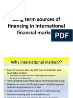 3 - Long Term Sources of Finance