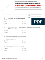 HTC - (Mean, Median, Modus) - Kelas 6 SD