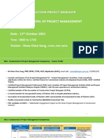 M1. Fundamental of Project Management Competency