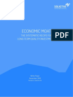Economic Moat: The Systematic Recipe For Long-Term Quality Investments