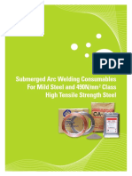 Submerged Arc Welding Consumables For Mild Steel and 490N/mm Class High Tensile Strength Steel