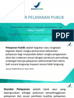 Materi Forkom Standar Pelayanan Publik final