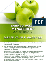 Earned Value Management (Chapter 5, Part 2)