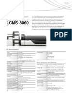 Specification Sheet: Instrument
