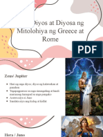 Diyos at Diyosa NG Roma