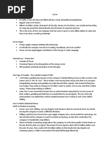 Enron Transcript