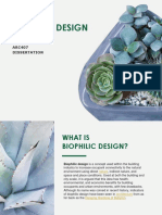 Biophilic Design: ARC407 Dissertation