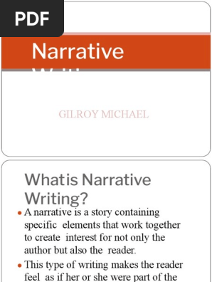 Narrative Writing