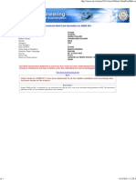 AIEEE 2011 - Provisional Admit Card Information