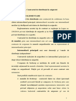 2.1. Contractul de Distribuţie În Asigurări