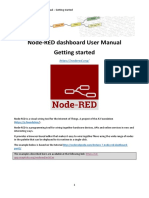Node-RED Dashboard User Manual