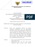 Salinan: Menteri Desa, Pembangunan Daerah Tertinggal, Dan Transmigrasi Republik Indonesia