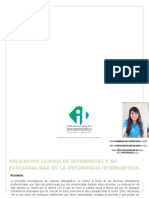 Aplicación Clinica de Miyobrace® y Su Funcionalidad en La Ortodoncia Interceptiva. Paola Rocha Emmanuel Fernandez