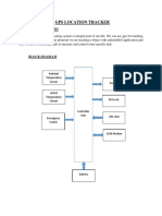 Location Tracker Device Project Flow