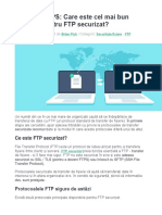 SFTP Vs FTPSS - Install Si Comparare