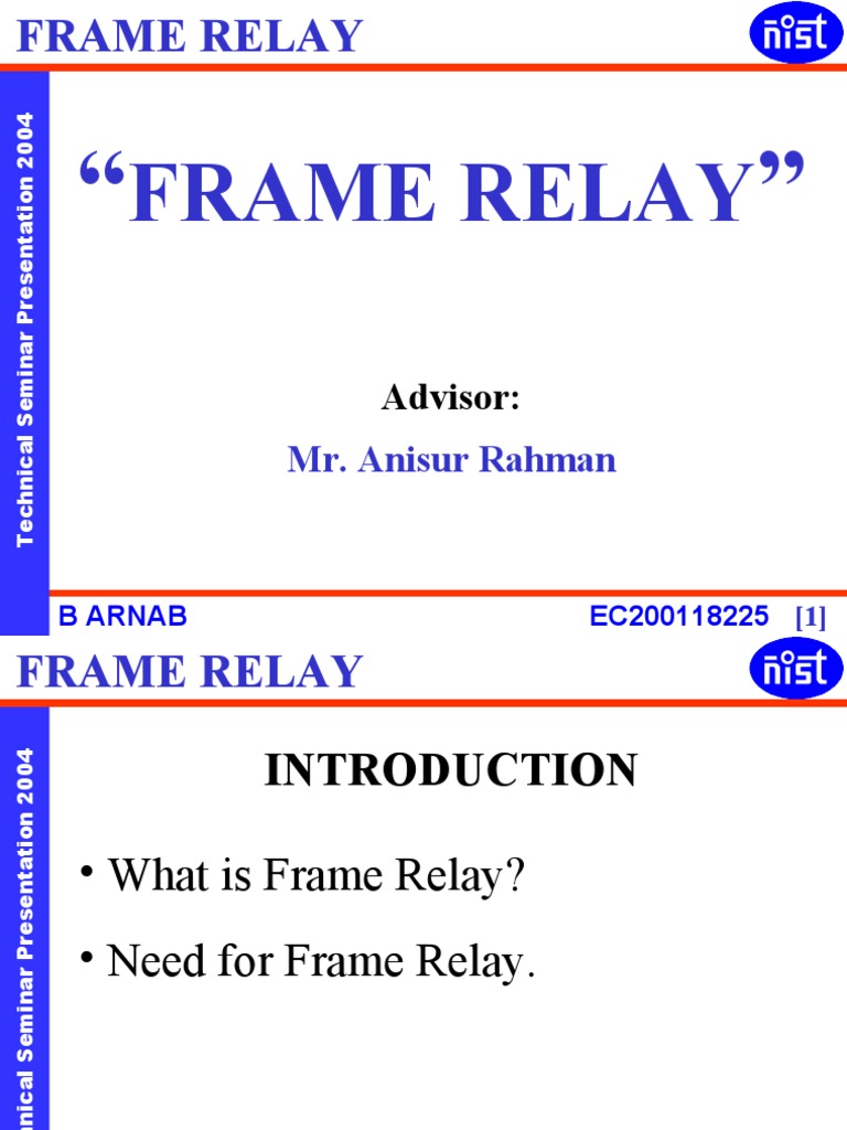 Frame Relay Technology Overview | PDF | Computer Network ...
