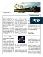 RCBKS Bulletin Vol 19 No 31