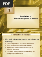 Foundations of Information Systems in Business