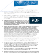 Factsheet India Stainless Steel Flanges Ad CVD Final 081318