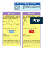 More About The Ics in Snap Circuits: Music Ic Alarm Ic