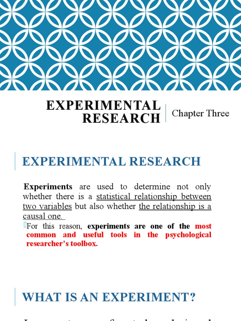 Understanding Experimental Research Methods | PDF | Validity ...