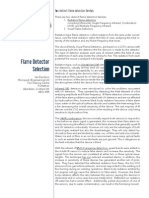 Flame Detector Selection: Two Distinct Flame Detection Families