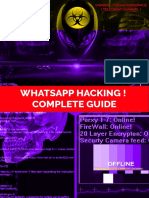 Whatsapp Hacking ! Complete Guide: Designed By:-@Graphicdesignergbd (Instagram)